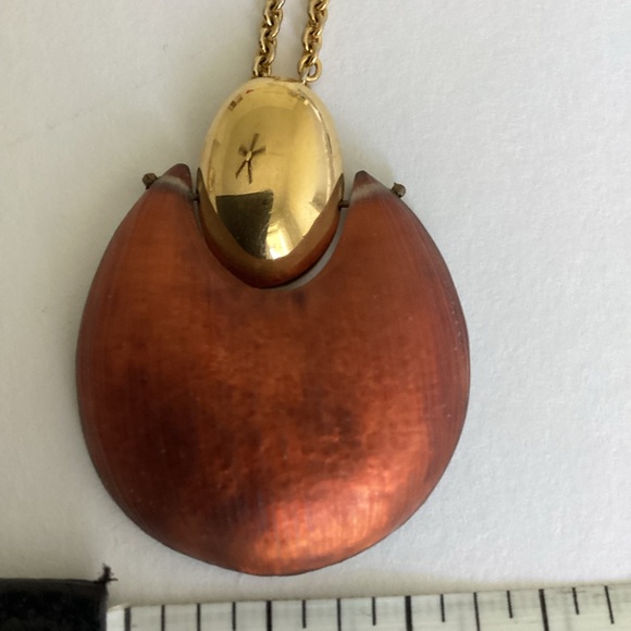 Alexis Bittar Pendant Necklace Gold Chain - Picture 13 of 16